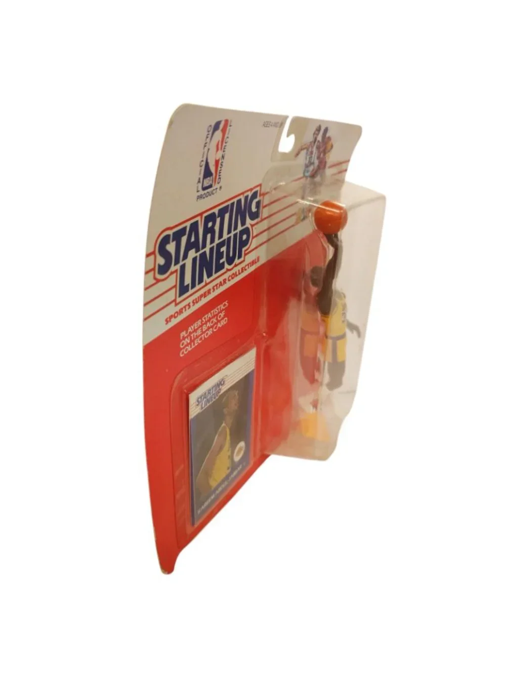 1988 Kenner Starting Lineup Kareem Abdul-Jabbar LA Lakers Figure Card NOC Sealed